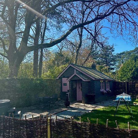 Tiny Romantic Retreat With Hot Tub On A Country Estate Near Cardigan Bay In Eryri Snowdonia Llanbedr  Exterior photo